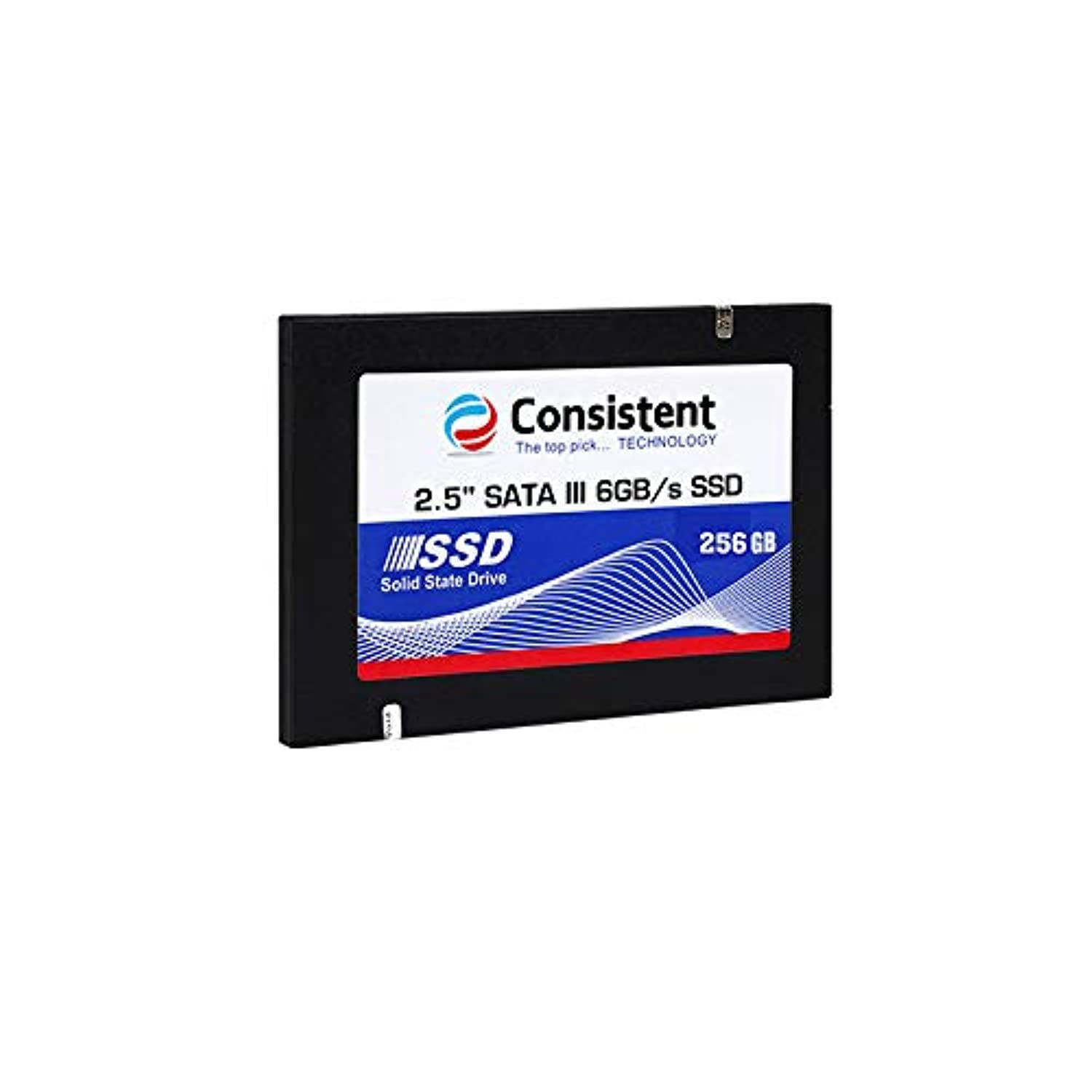 Consistent 2.5" 256GB SSD with SATA III Interface, 6Gb/s Read/Write Speed Upto - 552/500 MB/s, 5 Years Warranty