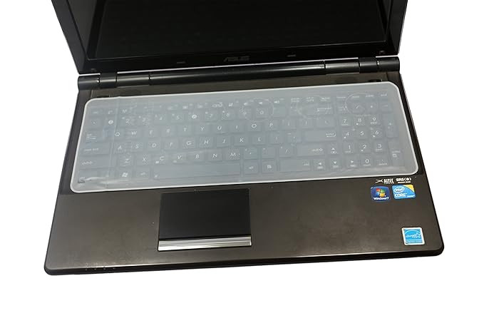 Universal Silicone Keyboard Protector Skin for 15.6 Inch Laptop |Keyboard Dust Cover | 15.6" Keyguard (36.5 x 13.5 cm)