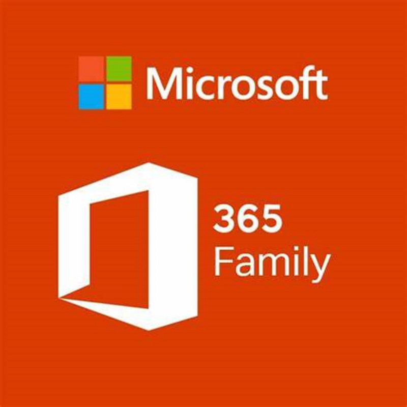 Microsoft Office 365 Family 6 User 1 Year