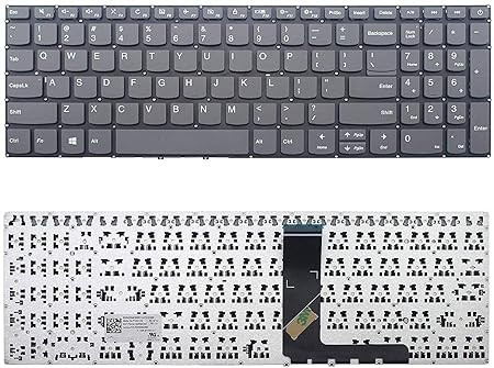 Prospective Replacement Keyboard for Lenovo Ideapad 130-15IKB Laptop with On Off